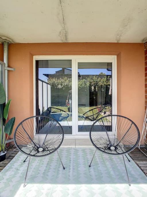 Grand Appart Terrasse Parking Design أميا المظهر الخارجي الصورة
